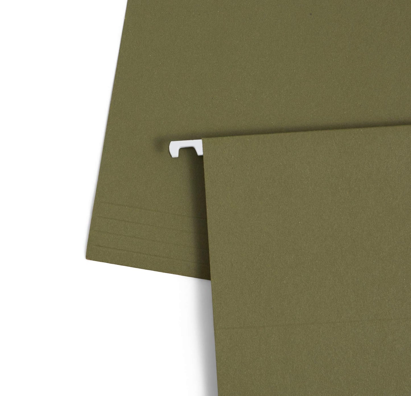 Blue Summit Supplies Hanging File Folders, 75 Pack, Reinforced Hanging Folders Letter Size, Standard File Folders for Filing Cabinet, Hanging File Organizer, Green