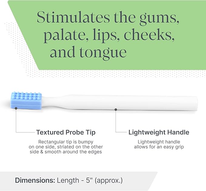 ARK Oral Motor Probe, Sensory Tools for Feeding & Speech Therapy, Oral Motor Therapy Tools for Kids and Adults, Suitable for Autism, SPD, Sensory Integration, and More, Medical-Grade
