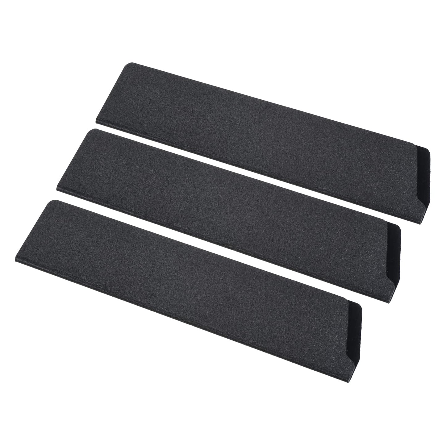 PATIKIL ABS Knife Cover Sleeves for 10" Kitchen Knife, 3 Pack Knives Edge Guard Blade Protector Universal Knife Sheath for Home Kitchen, Black