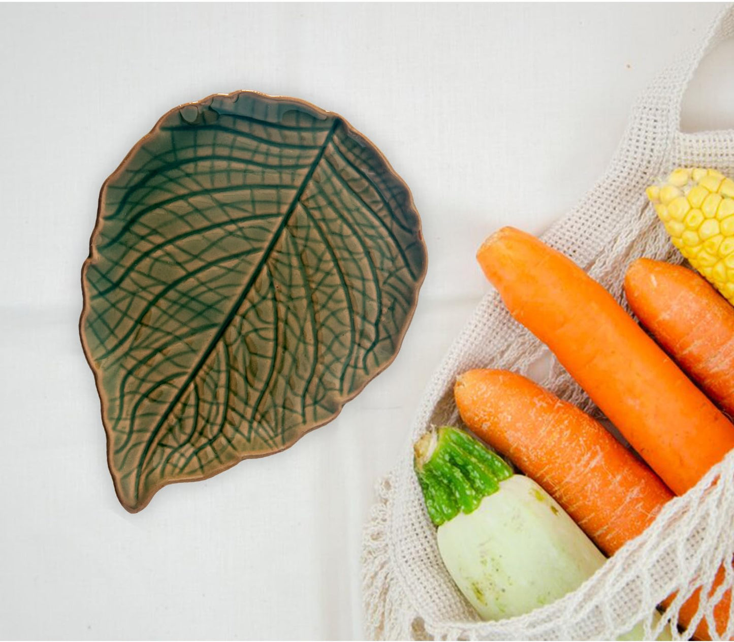 Leaf Spoon Rest For Stove Top Ceramic Spoon Holder For Kitchen Countertop Green Cooking Spoon Rests Cute Kitchens Spoon Rest Green Leaf Kitchen Decor And Accessories