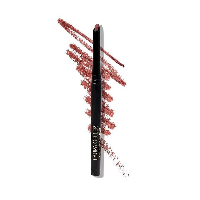 LAURA GELLER NEW YORK Modern Classic Lip Liner, Luxurious Creamy Long Lasting Lip Liner, Prevents Feathering and Fading, Sassy Spice
