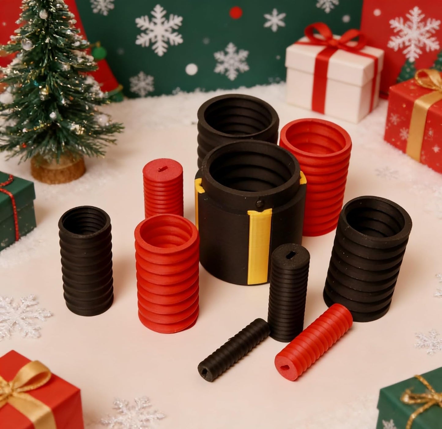 Annoying Gift Box - Upgraded Screw Puzzle That Fits US Dollar Bills (2.75” Tube), Includes a Reinforced Key for Repeated Use - Cash Prank Gift for Birthday, Christmas & Fun Party Game