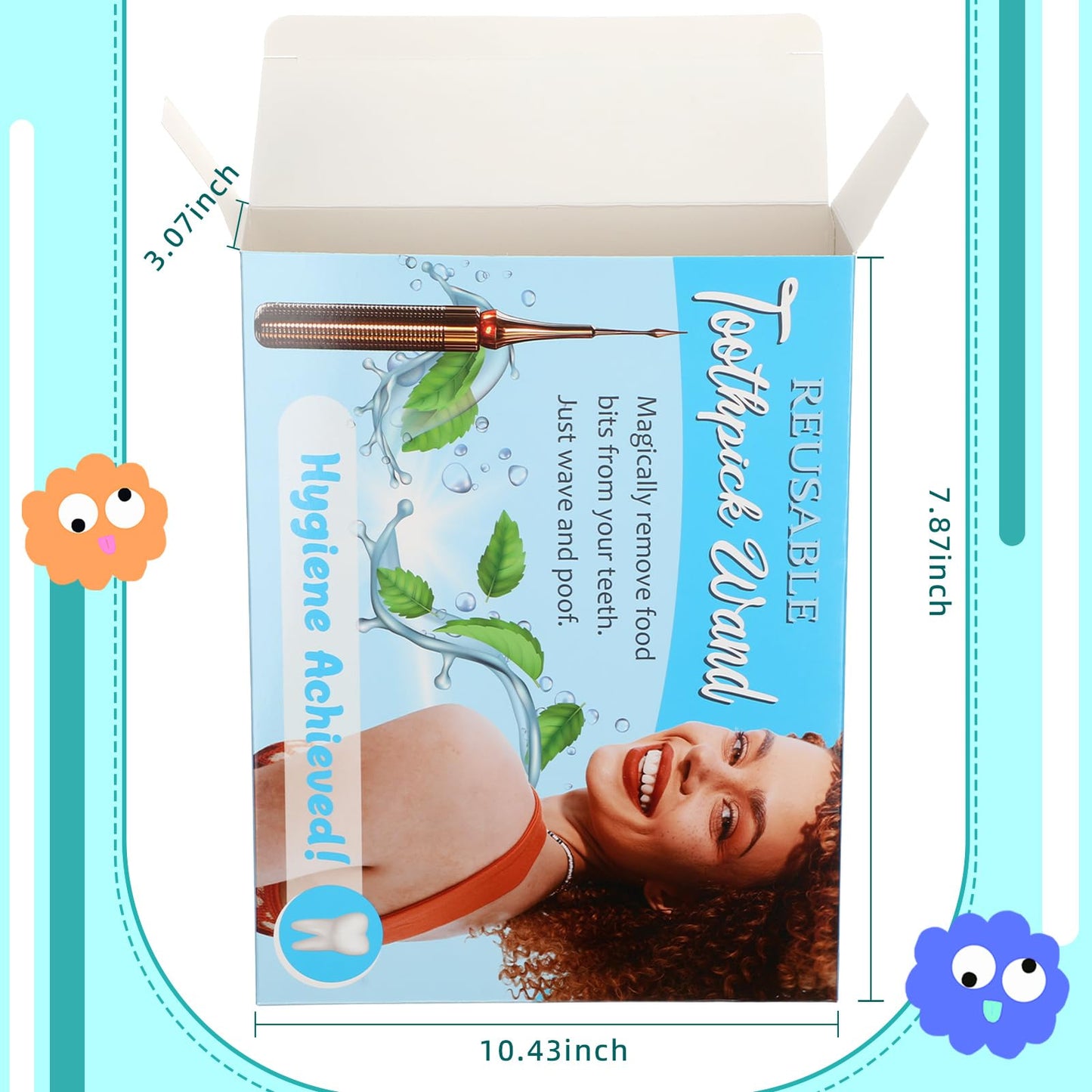4 Pcs Prank Gift Box for Wrapping Your Real Present Hilarious Fake Gag Gift Box Toothpick Wand Toilet Paper and More in Prank Empty Packaging Practical Joke for Halloween Thanksgiving Christmas