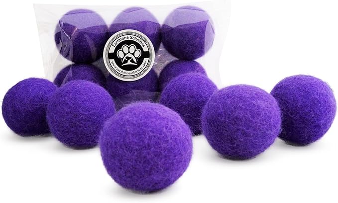 Earthtone Solutions Wool Cat Toys, Aqua, 6 PCS