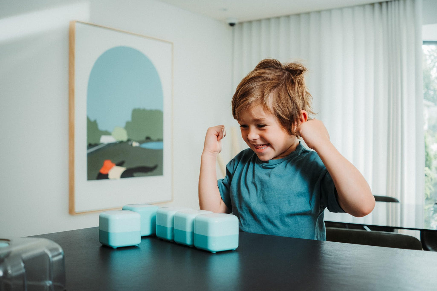 Tokidos PlayCubes: Screen-Free Learning Console with Charging Case Included. Educational System for Ages 3-5. Builds Math, Logic, & Problem-Solving Skills. Screen Alternative for Solo or Family Fun.