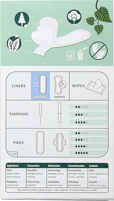 Natracare Panty Liner Mini Breathbl 30 PC