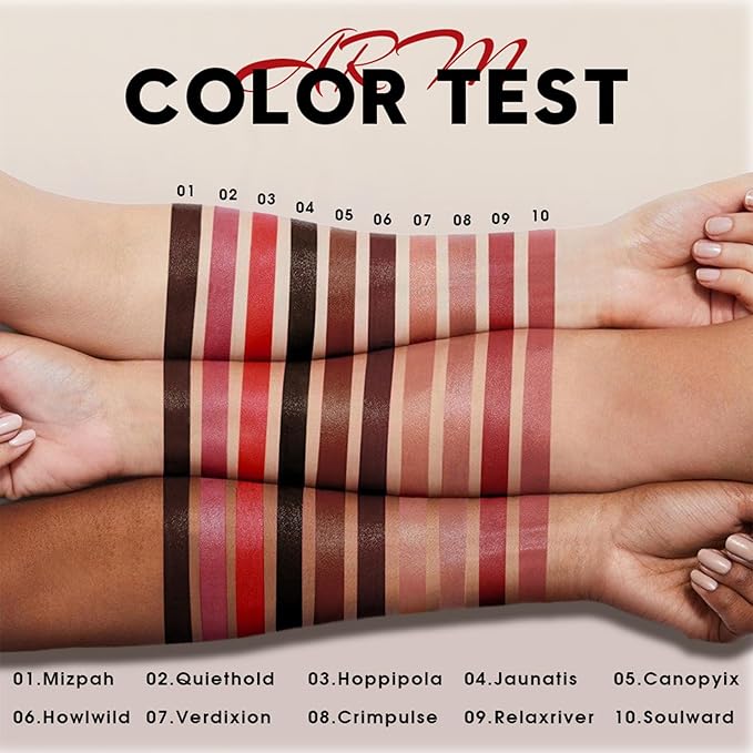 Erinde Long-Lasting Lip Liner Pencil, 2-in-1 Matte Lipliner Pencil for Sculpting & Filling, Rich Color Creamy Waterproof Lip Liner Crayon, Lip Contour Tint, Vegan & Cruelty-Free, 06 Reddish Brown