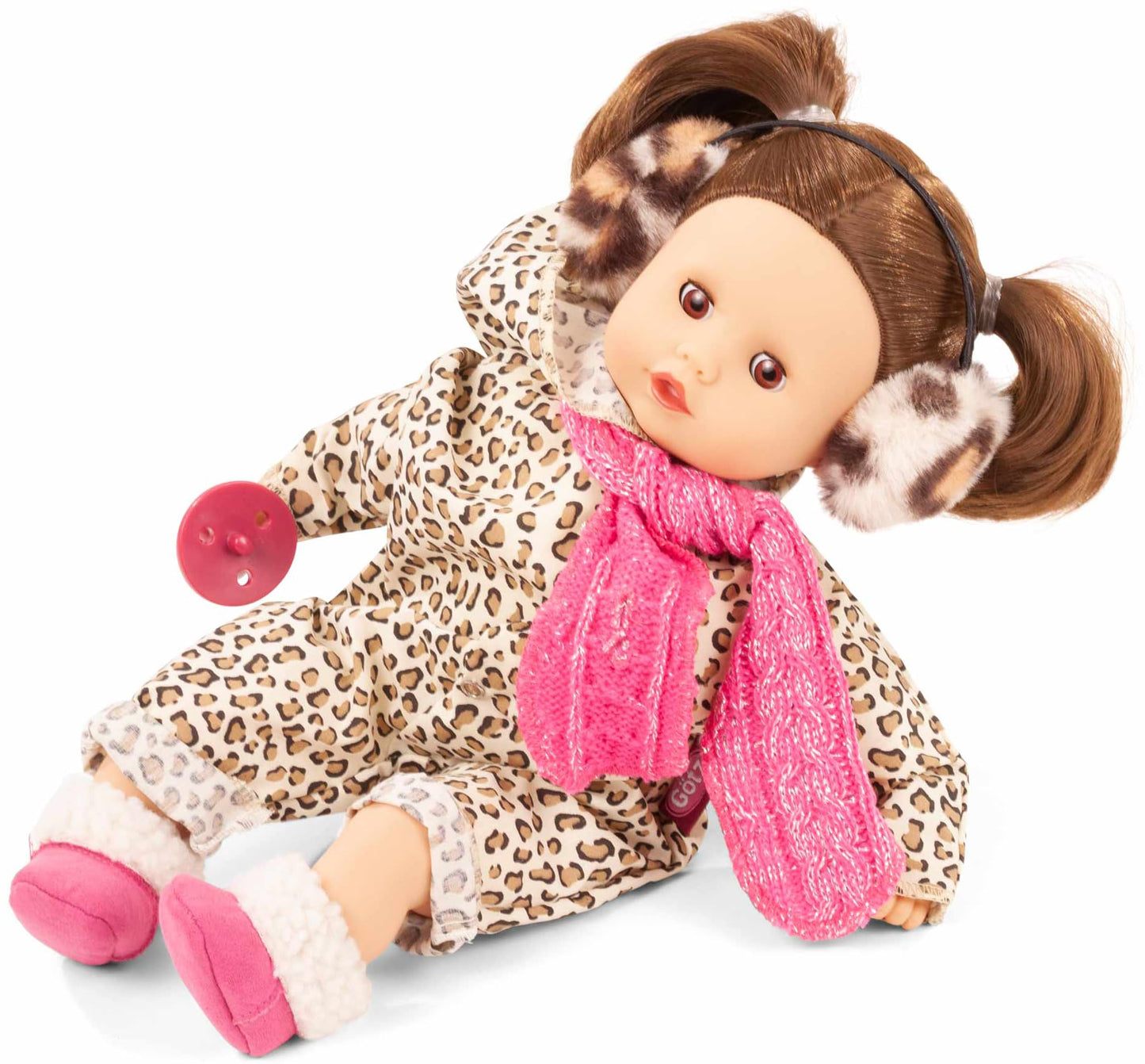 Gotz 2420960 Muffin Cats- 13" Tall Baby Doll with Brown Hair and Brown Sleeping Eyes