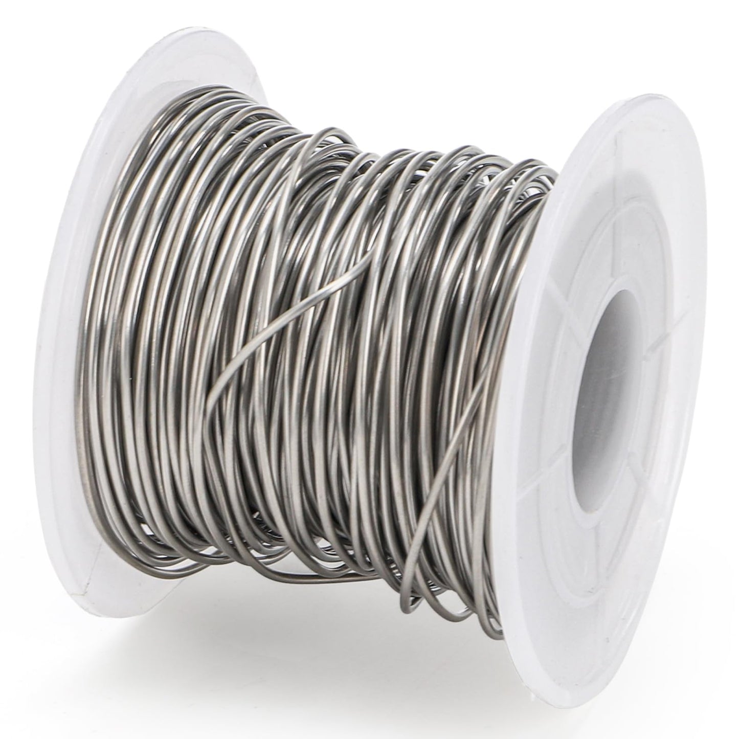 Okllen 4 Pack 18 Gauge Stainless Steel Wire, 1mm Jewelry Wire for Craft Making, Wrapping & Sculpting, 4 Rolls Total 340 ft