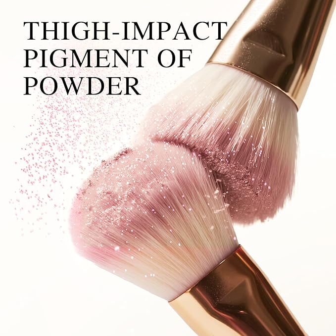 PHOFAY Luminous Blush Powder-Multi-Use Formula, Ultra-Fine & Smooth, Longer-Lasting Wear with Natural Luminous Glow (06#)