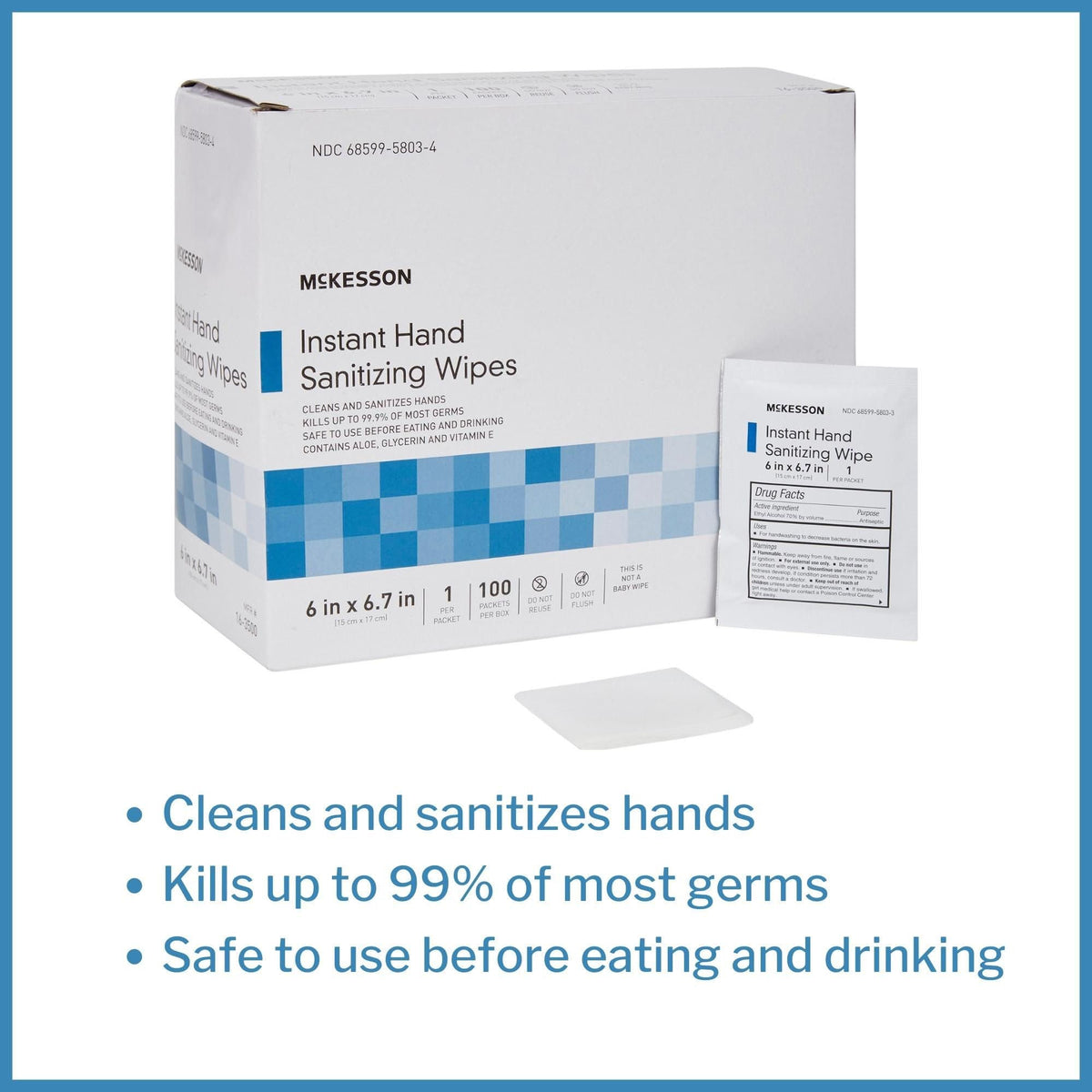 Hand Sanitizing Wipes Bulk (1000 Count)