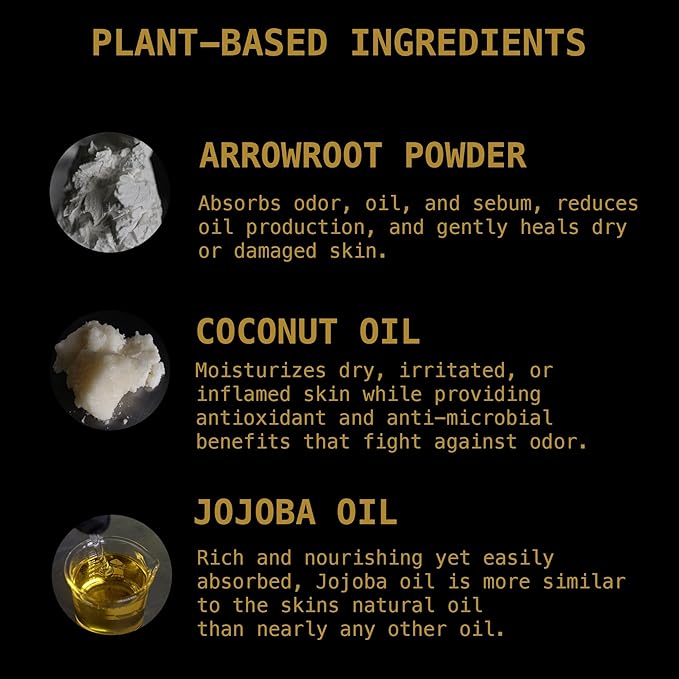 O'Douds Natural Deodorant for Men & Women - Vegan, Aluminum Free With No Parabens or Sulfates - Cedar & Citrus Scent (3oz.)