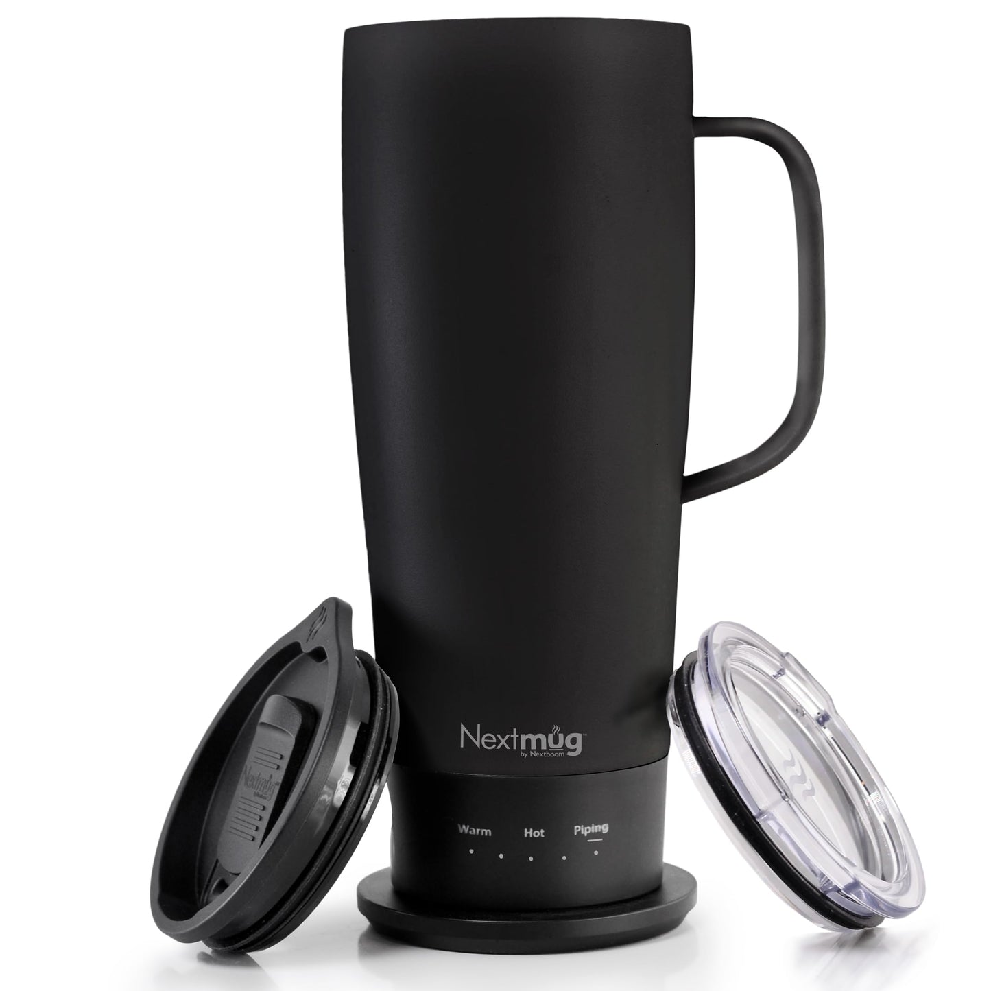 Nextmug Ultra - Temperature-Controlled, Self-Heating Travel Mug (Black - 24 oz.)