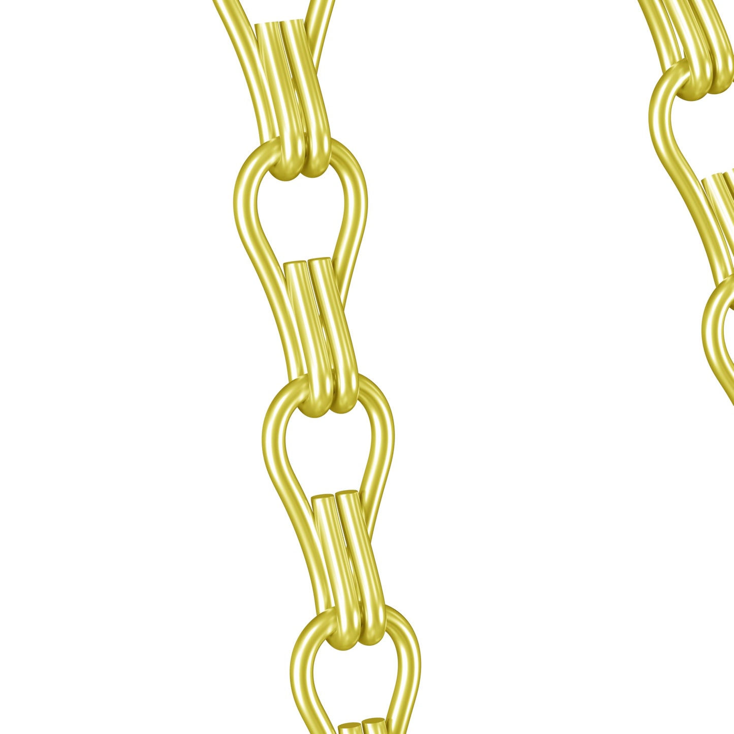 garini 6 Pack, 23 Inch Hanging Baskets Chain, Gold Hanging Chains with Hooks, Replacement Plant Hangers for Planters, Bird Feeders and Lanterns