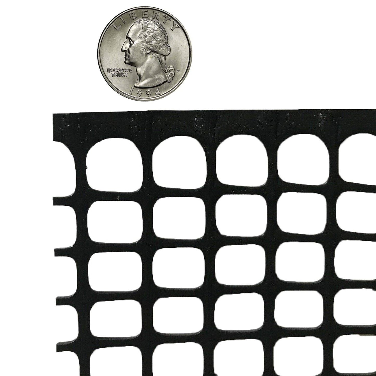 Voglund Nursery Mesh Tree Bark Protector Guard 24 Inches Tall (5 Pack) Heavy Duty Plastic with Zip Ties