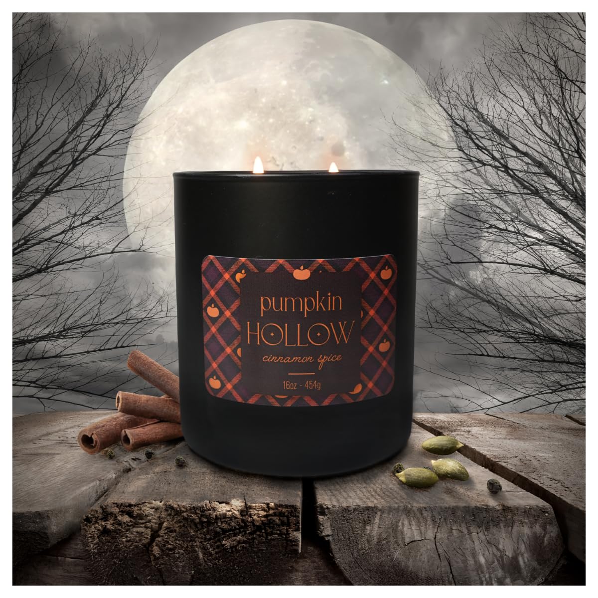 Colonial Candle Halloween Scented Candle, Pumpkin Hollow