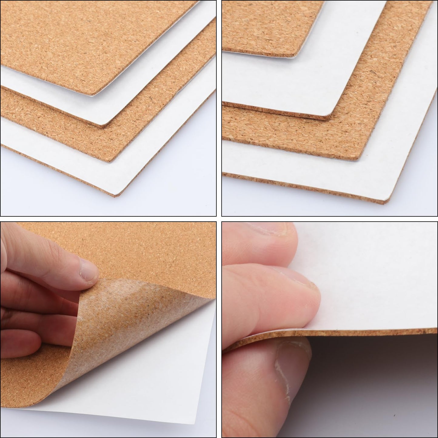 Yiksonyo 26 FT Length Self Adhesive Cork Roll, 17.3 Inch Width Self-Adhesive Cork Board Roll for Crafts, Home, and Office Decor, Easy to Use and Durable