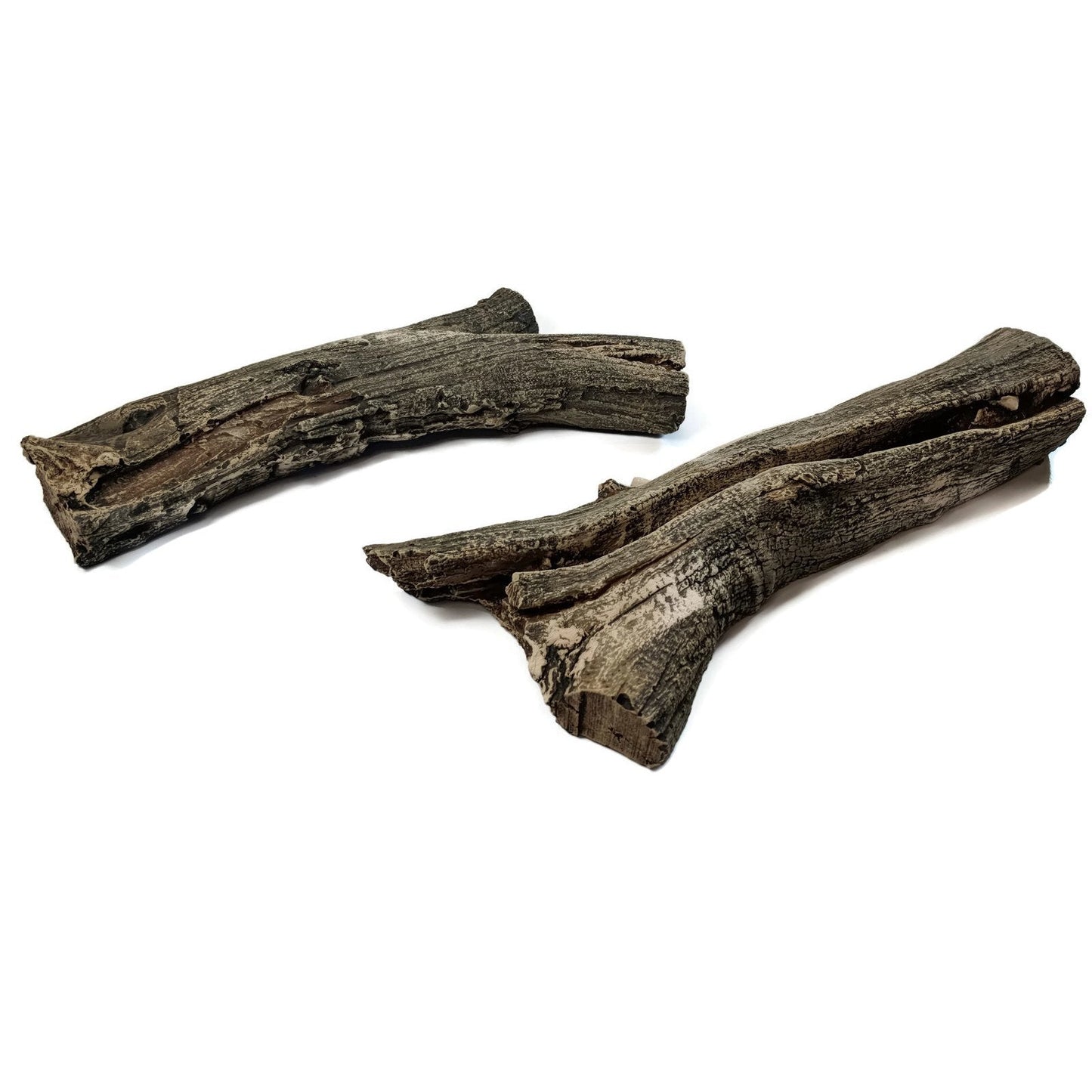 Midwest Hearth Deluxe Decorative Branch and Twig Set | Cast from Real Logs and Hand Painted in USA (Driftwood 5-Piece)