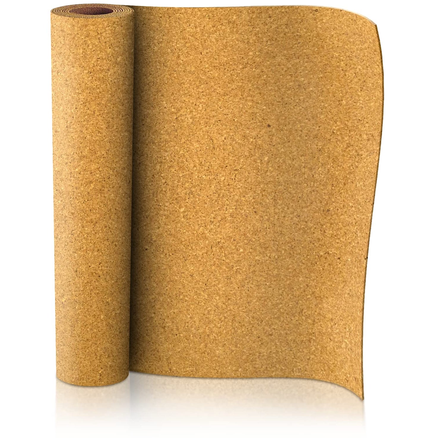 VViViD Cork Sheet Roll 16" x 10ft, Thick, Ultra Light, Bulletin Board, Shelf Liner and Much More