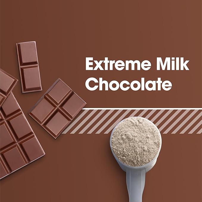 Optimum Nutrition Gold Standard 100% Whey Protein Powder, Extreme Milk Chocolate, 2 Pound (Pack of 1) (Packaging May Vary)