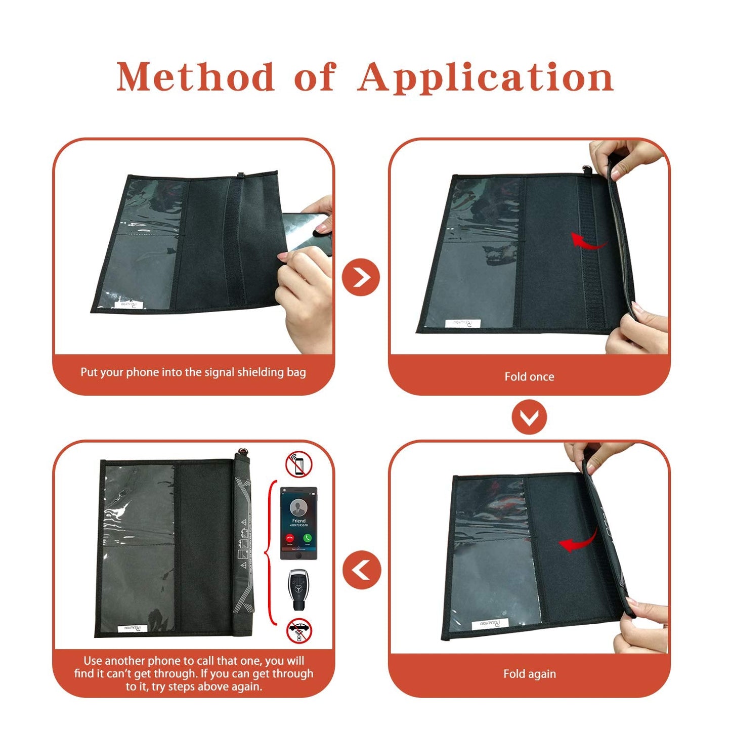 Farday Bag,Signal Isolation Bag,Shield Your Phone/ipad from Hacking,Tracking,and EM Protection with This Pouch -Shields NFC/WiFi/Bluetooth for Phones,Key Fobs and Credit Card (13.8"X17.7")