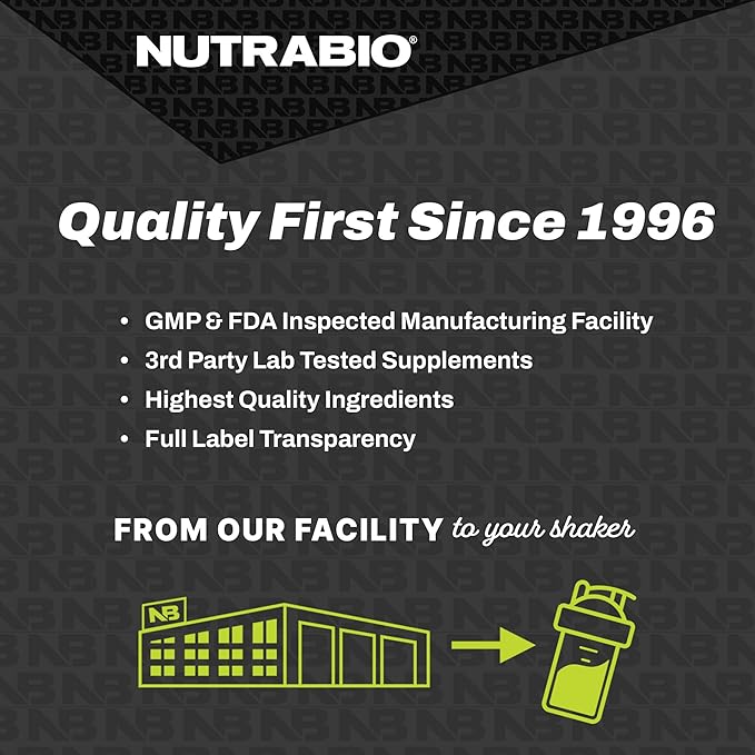 NutraBio Micellar Casein Protein Powder- Casein Protein Powder- Slow Digesting - Muscle Growth - Essential Amino Acids - Non-GMO - Gluten & Soy Free- 2 lbs Vanilla