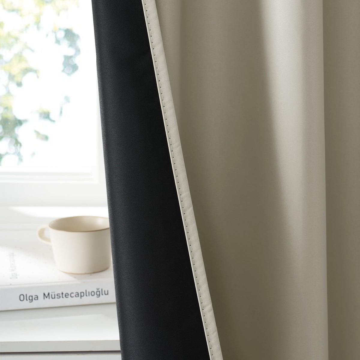 Bedroom Blackout Curtains 72 inches Long (2 Count)