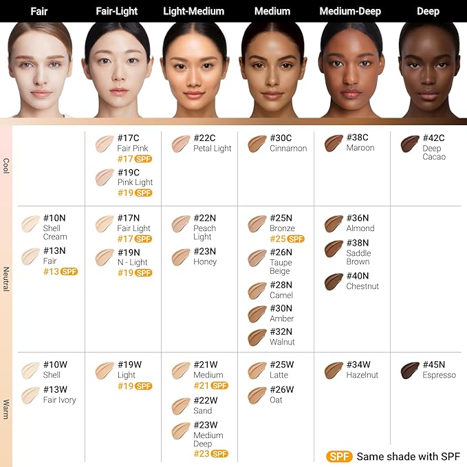 JUNG SAEM MOOL [ SPF ] Essential Skin Nuder Cushion (19 N-Light) | Refill Included (0.98 Fl Oz) | SPF50 Broad Spectrum | Natural Finish | Makeup Artist Brand
