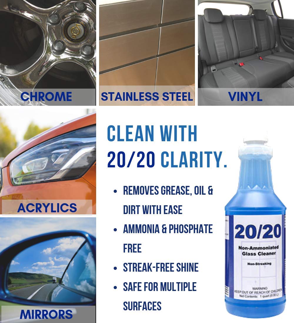 20-20 Non-Streaking, Non-Ammoniated Glass Cleaner (32 Fl Oz)
