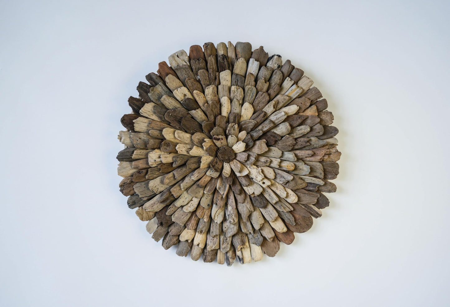 Creative Co-Op Round Driftwood Wall Décor