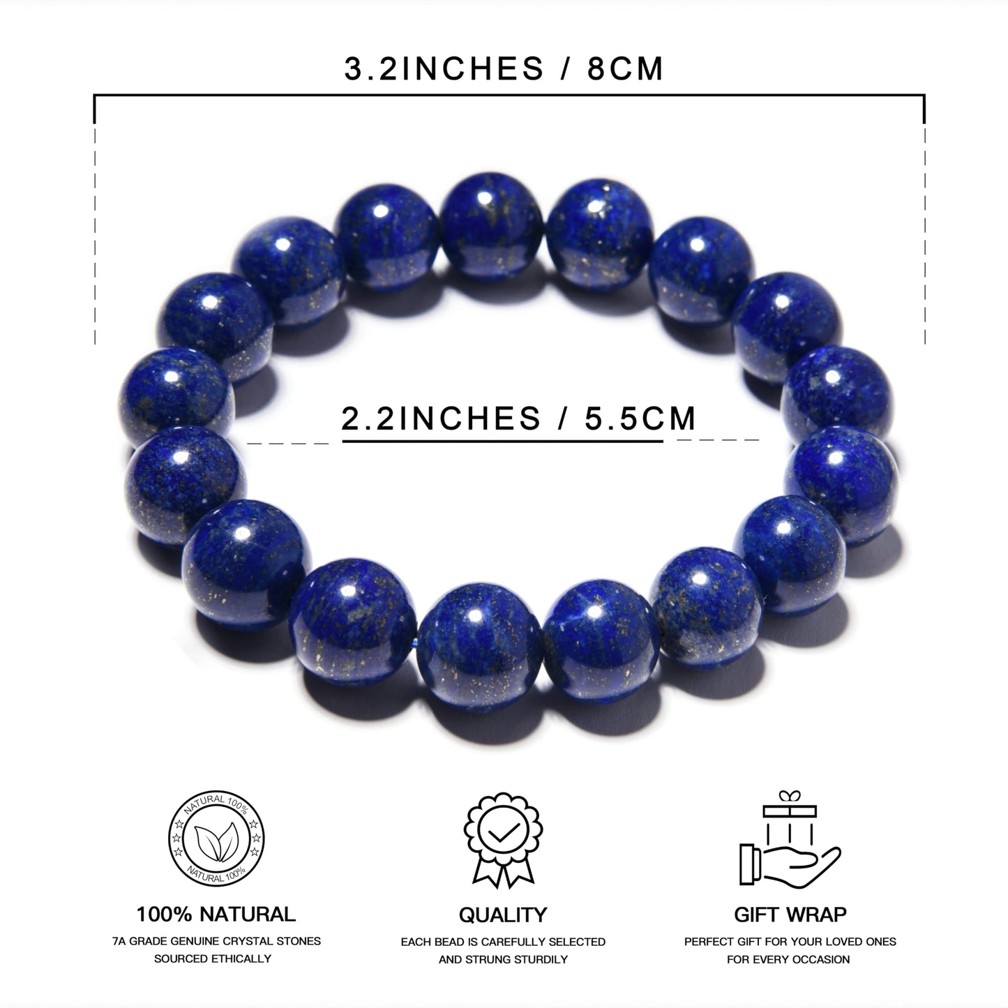 ILLUMINIA Lapis Lazuli 12mm