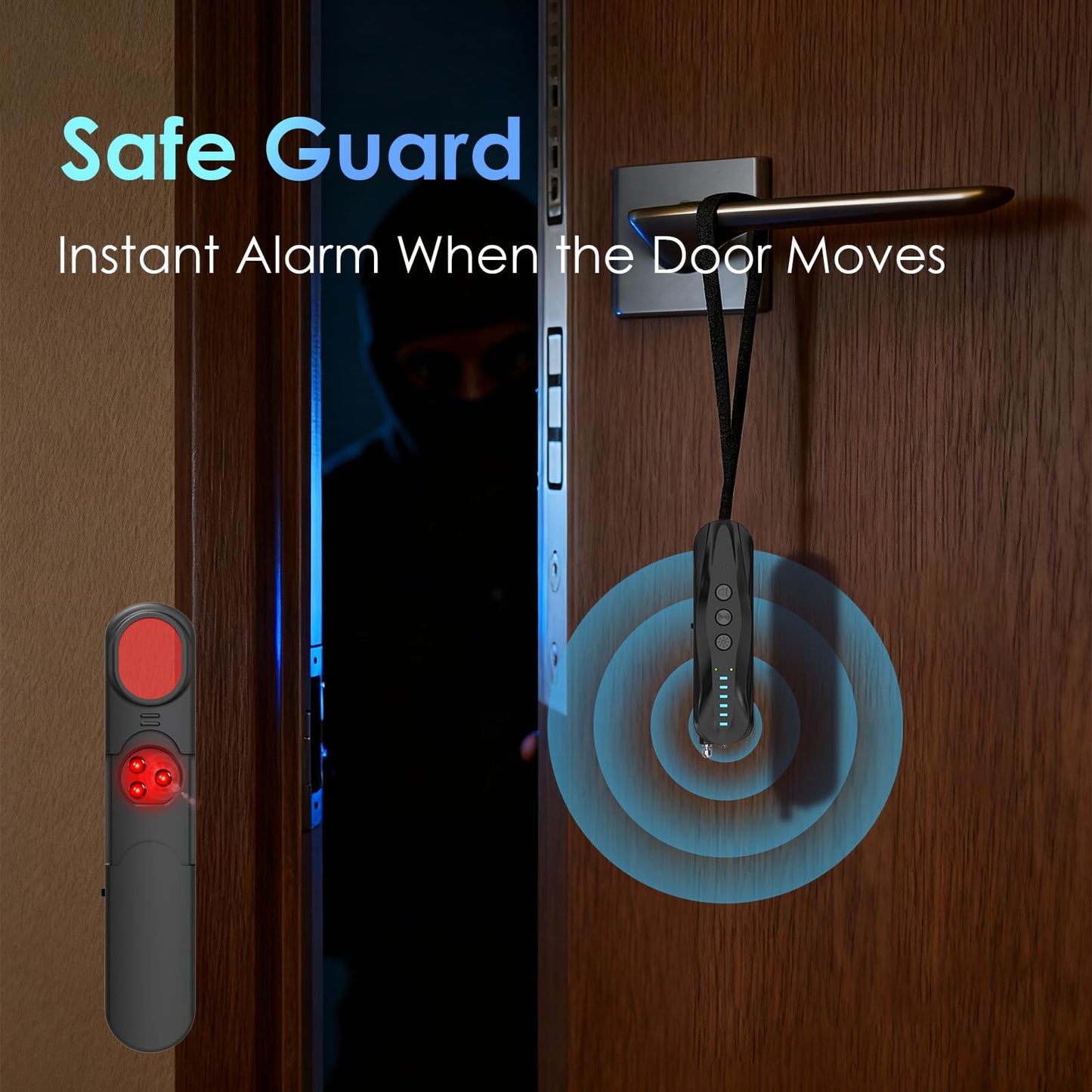 Hidden Camera Detectors & Anti-Spy Camera Finder, Wireless RF Signal Scanner, GPS Tracker Finder, Spy Device Detector for Travel, Office, Hotel, Dressing Room - Portable Privacy Protection