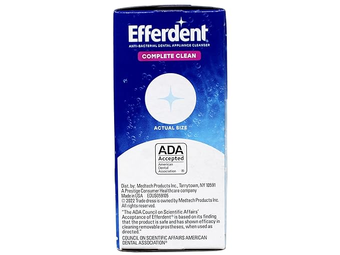 Efferdent Denture Cleanser Tablets 44 Count (Pack of 5)