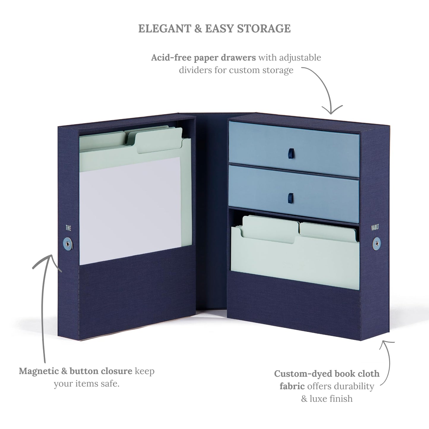 Savor | Life Essentials & Graduate Keepsake Organizer | Keep High School and College Graduation Memorabilia Organized and Safe in One Convenient Home with this Gift for Students and Grads