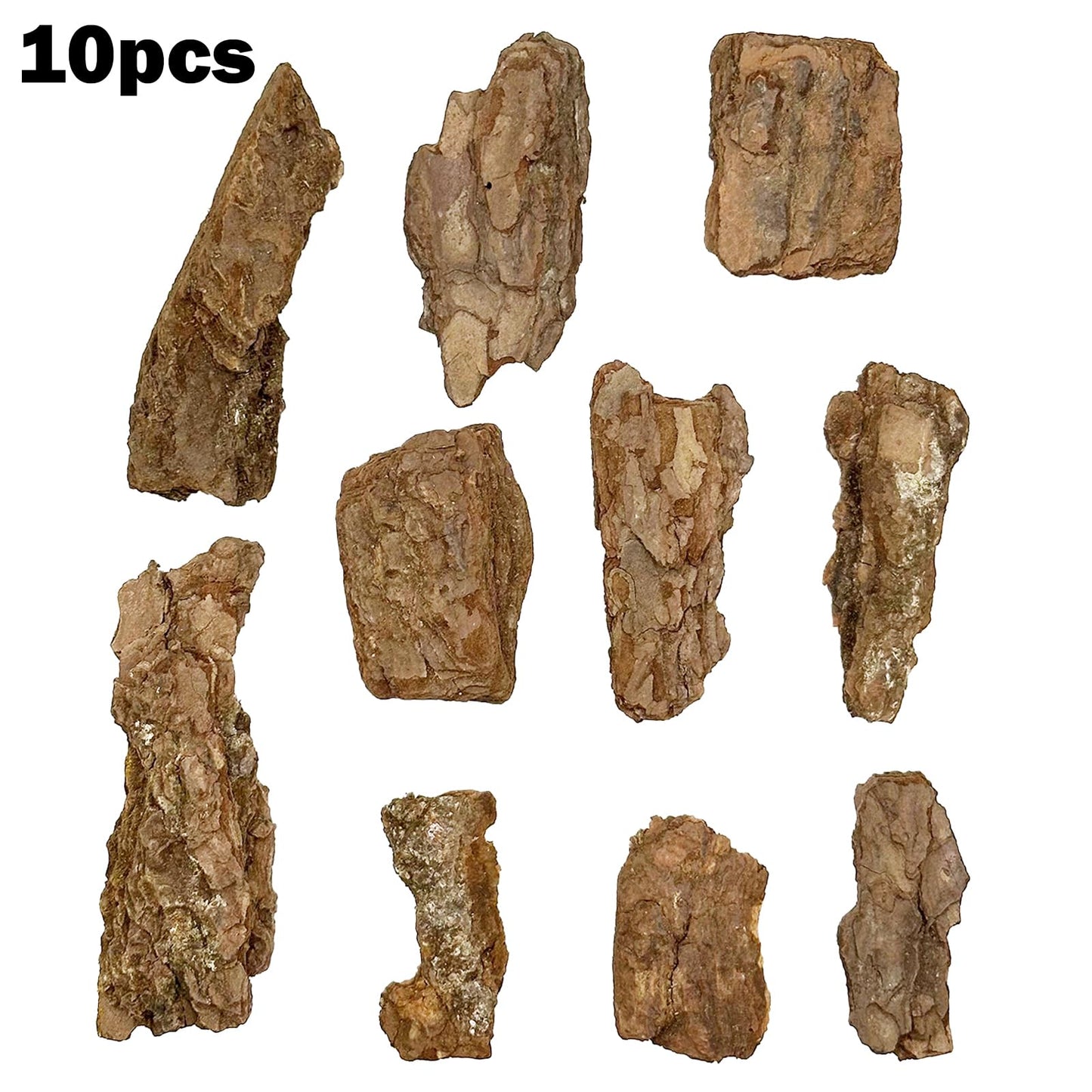 Cayway Diorama Supplies Kit, Model Scenery Tree Bark Miniature Bark Diorama Materials Miniature Terrain, Mountain Rock Material Model for Train Landscape Railway