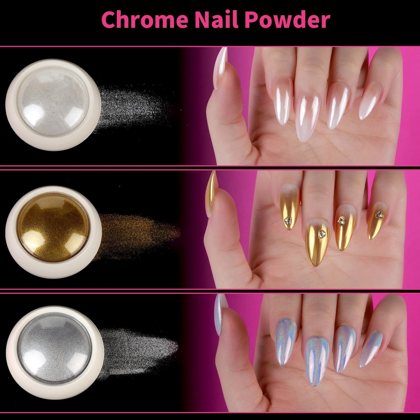 FANDAMEI Acrylic Nail Kit, Nail Art Kit, Nail Art Tools With Acrylic Nail Tips For Beginner, Nail Art Supplies For DIY , Nail Studio