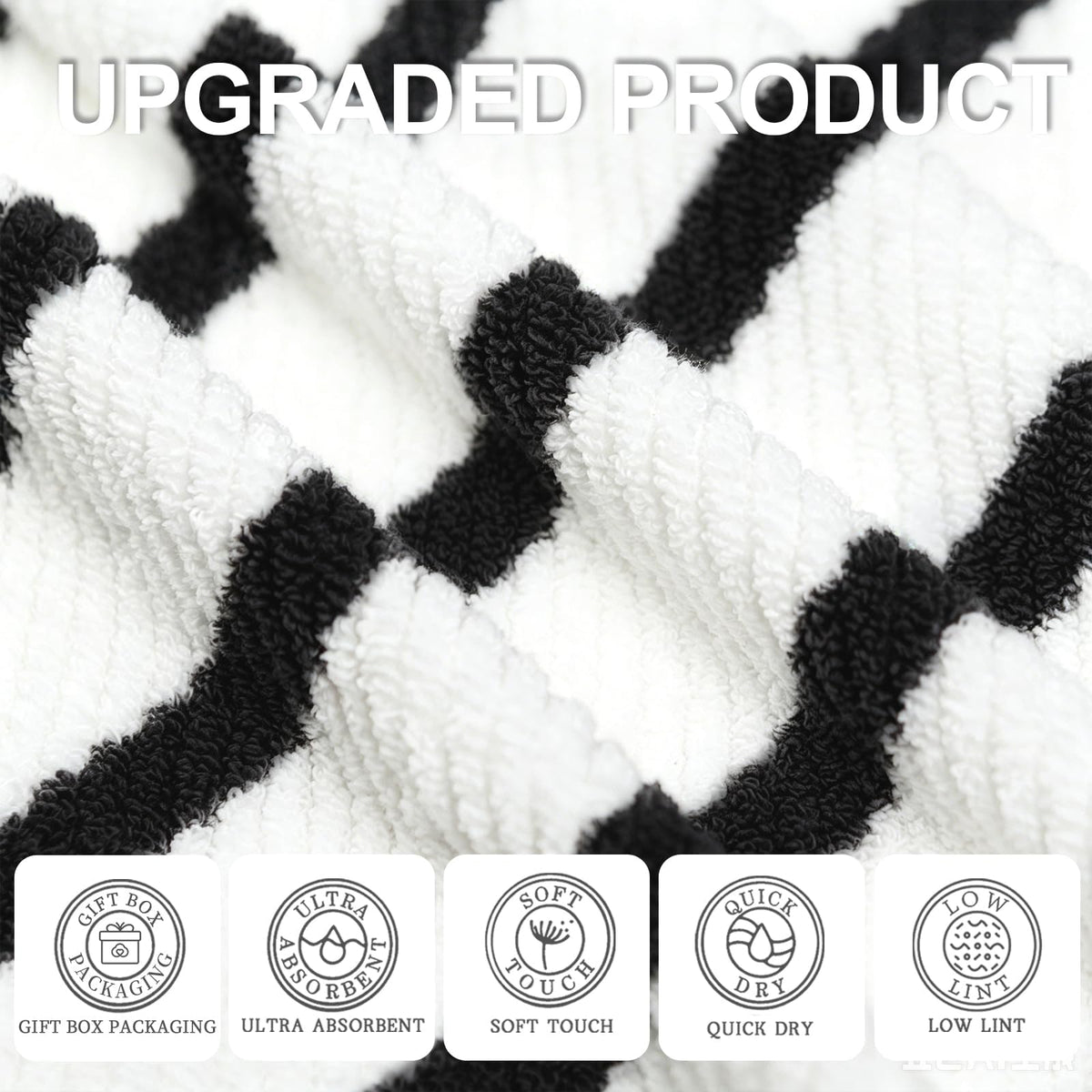 6PC Towel Set (6 Count)