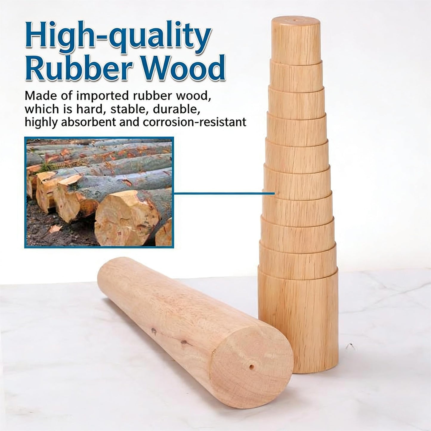 Professional Wooden Bracelet Mandrel & Sizer Tool - Step-Design Adjustable Bangle Sizing Tool for Precise Measurements, Ideal for Bracelet Making, Wire Wrapping, and Jewelry Crafting with Durability
