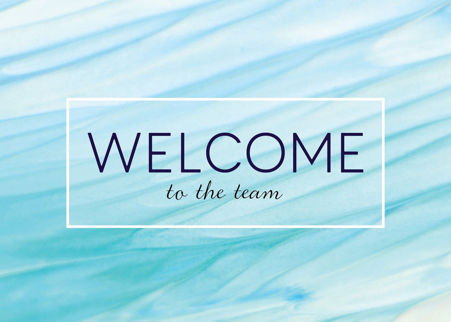 CEO Cards - Business Welcome Greeting Cards (Team Onboarding), 5x7 Inches, 25 Cards & 26 White Envelopes (W1801)