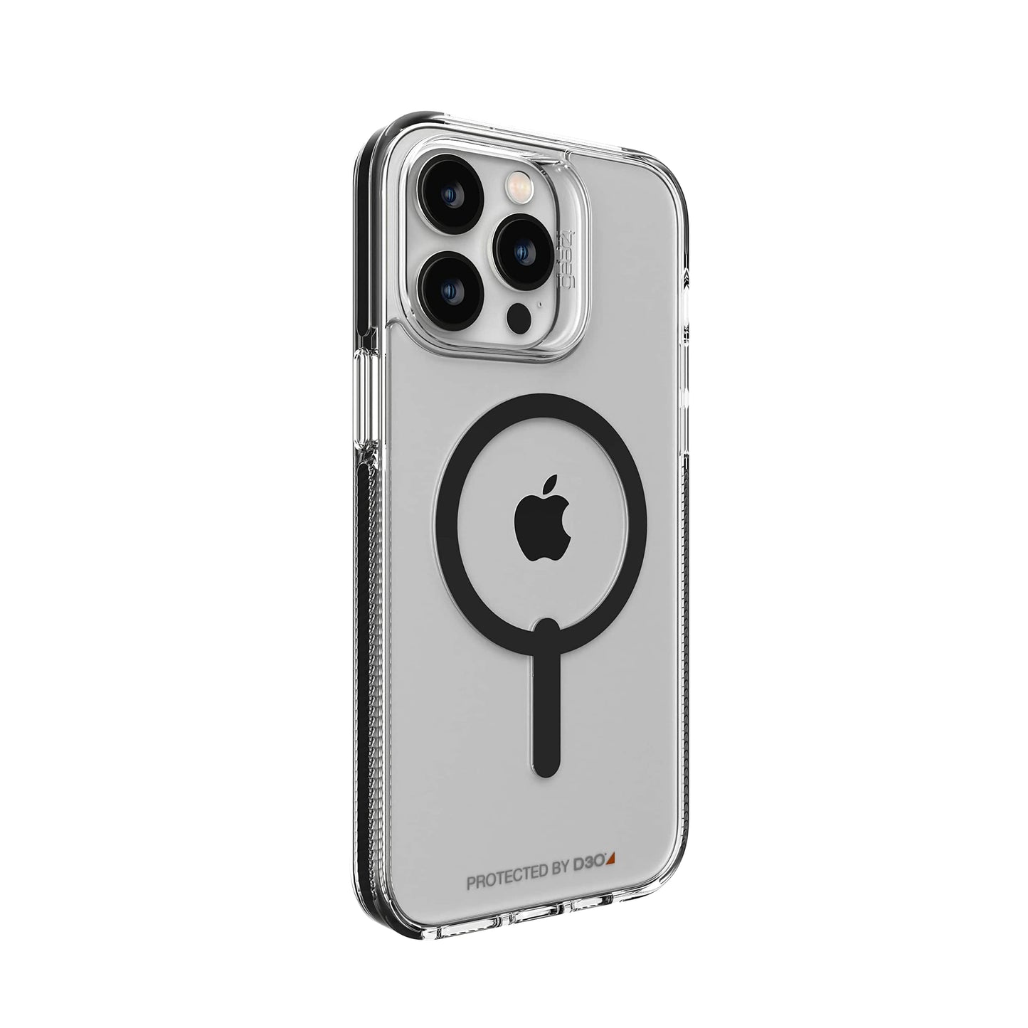 ZAGG Gear4 Santa Cruz Snap Case Apple iPhone 14 Pro Max, D30 Drop Protection Up to (13ft│4m), Wireless Charging Compatible, Reinforced Top, Bottom & Edges - Black