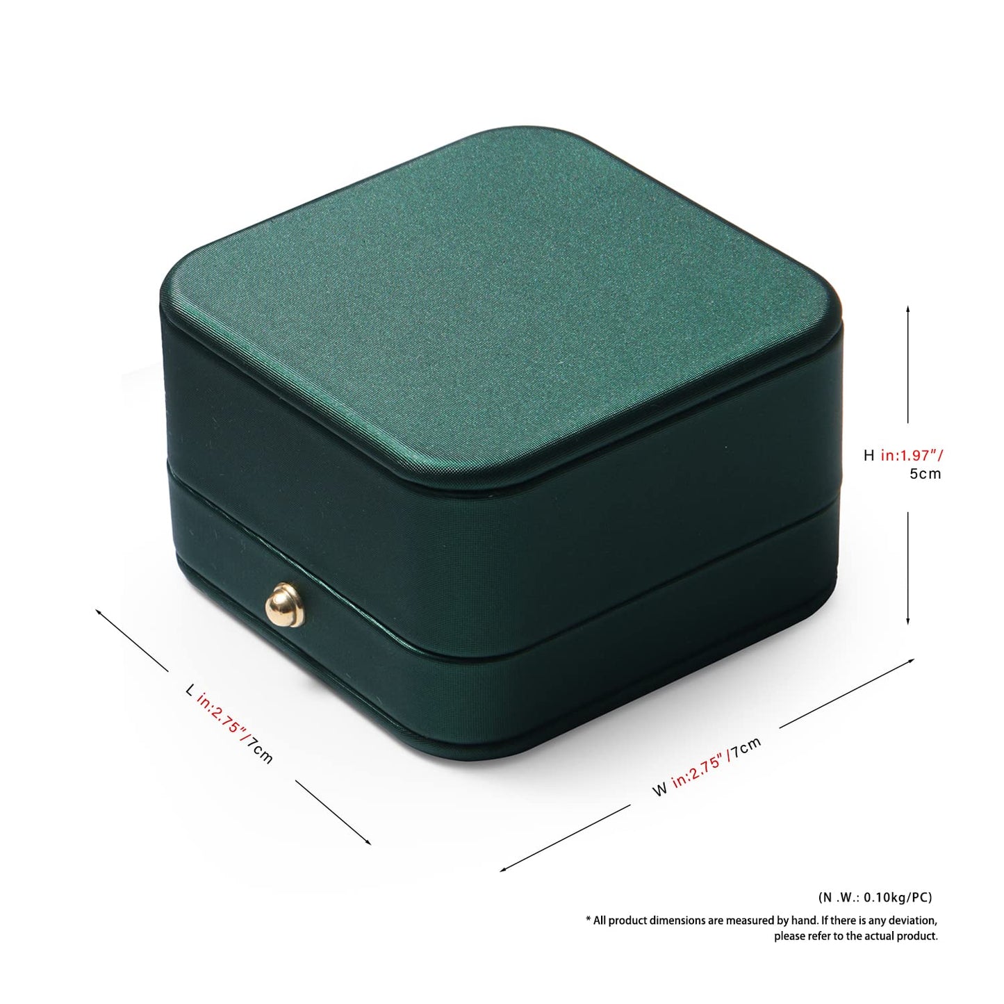 Oirlv Premium Leather Necklace Pendant Box Velvet Interior Velvet Jewelry Gift Box Long Chain Necklace Display Storage Case