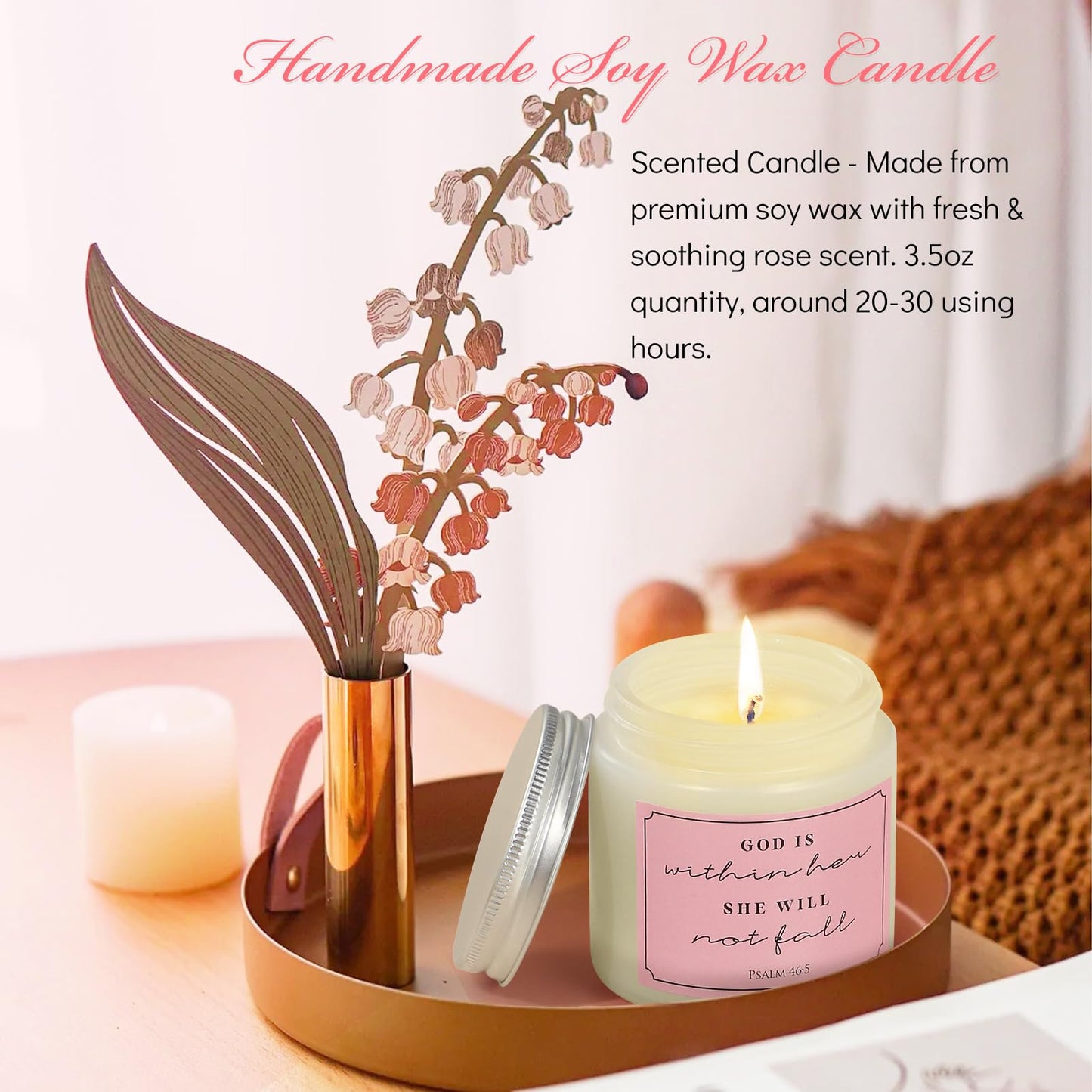 Christian Gifts for Women - Religious Gifts for Women - Inspirational Christian Gifts Set for Woman Friend, Mom, Grandma, Sister, Christian Birthday Gifts, Spiritual Gifts, Catholic Gifts for Woman