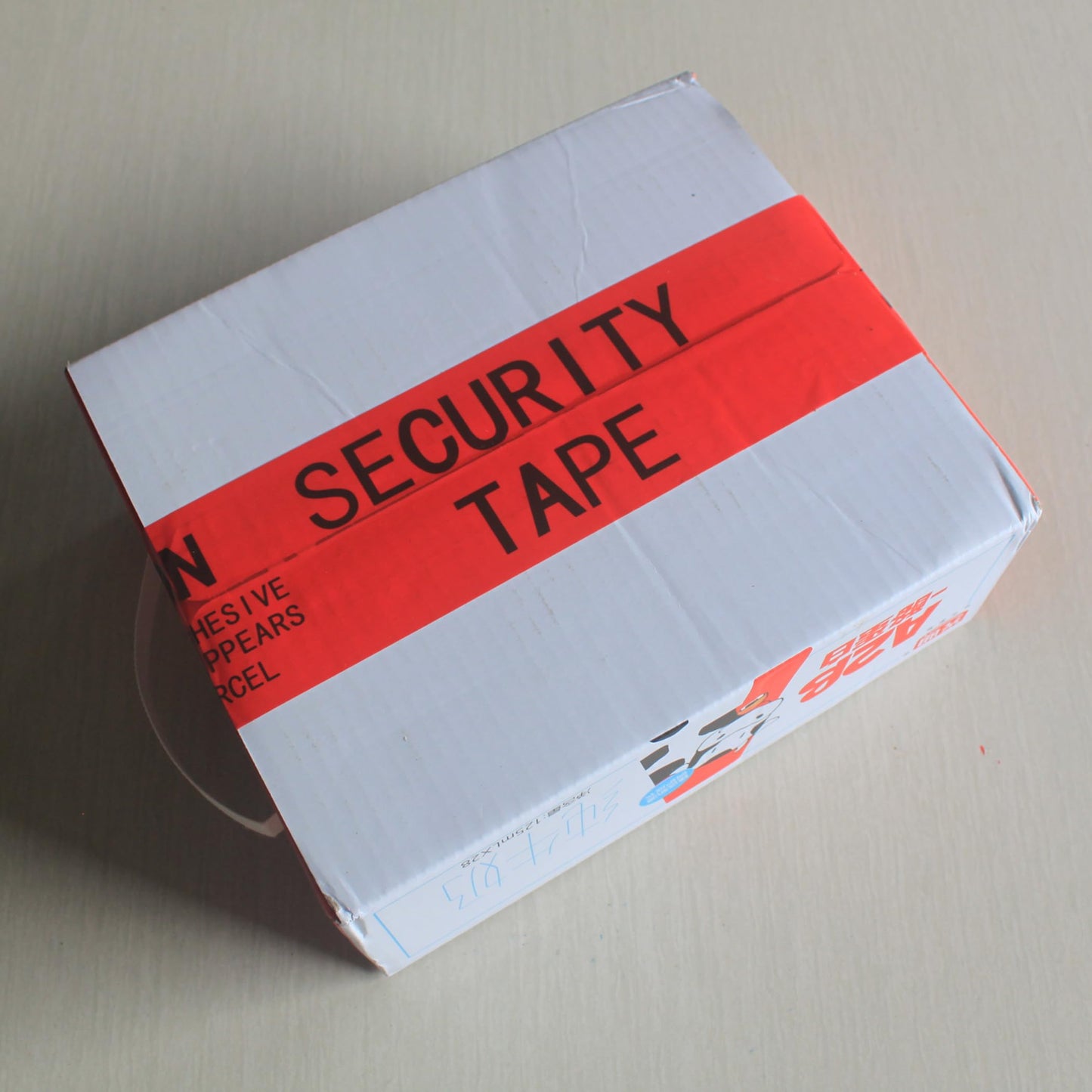 TamerSeals Group - 1 Roll Large 100% Total Transfer Tamper Evident Security Packing Tape (3 Inches x 55 Yards x 2 Mil, Ultra-Thick “Void” Film, Red)