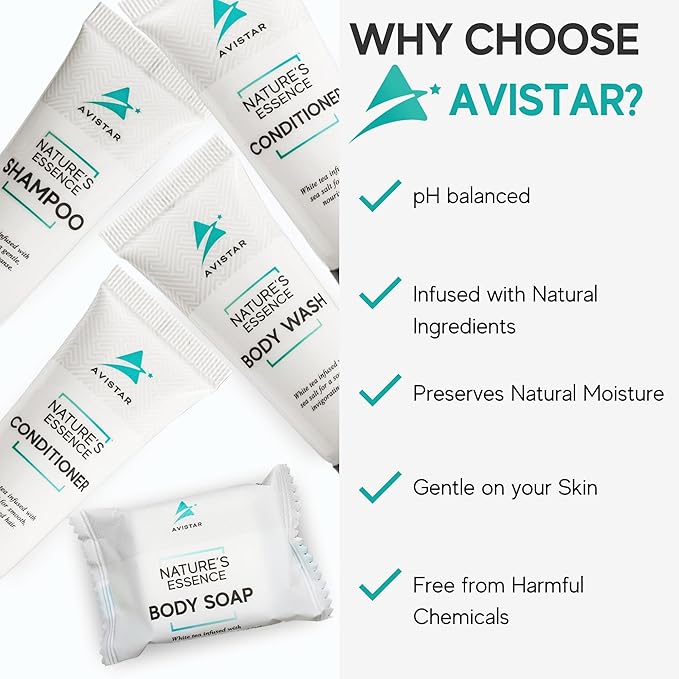 90 Piece Hotel Soap & Bulk Toiletries - Travel Essentials for Hosts & Guests - Hotel Shampoo & Conditioner Supplies for Guests, Hotel Toiletries Bulk Set, Mini Bulk Travel Size Toiletries