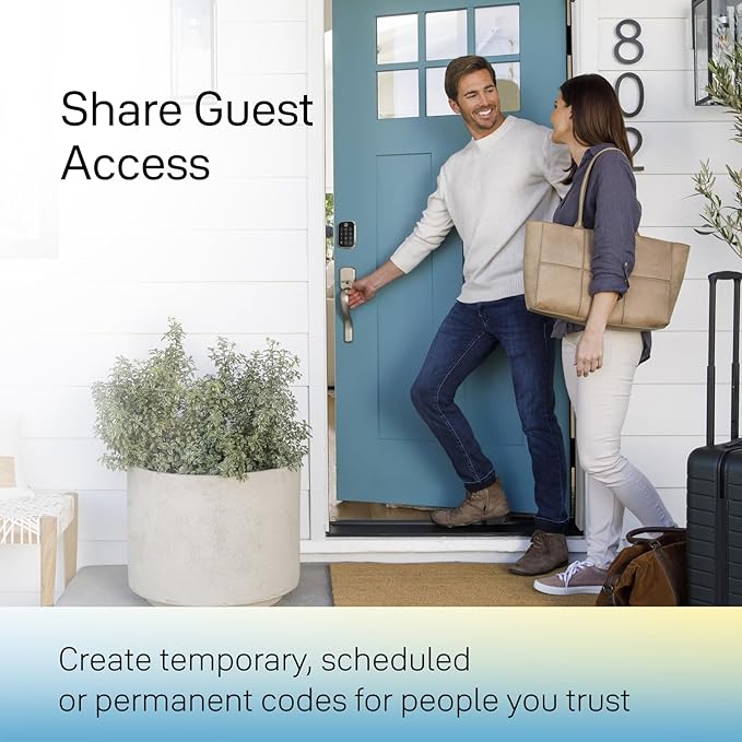 Yale Assure Lock 2 Touch Deadbolt, Lifetime Brass Key-Free Smart Lock with Bluetooth Connected Touchscreen Keypad and Fingerprint Scanner for Code Entry (No Wi-Fi), YRD450-F-BLE-P05
