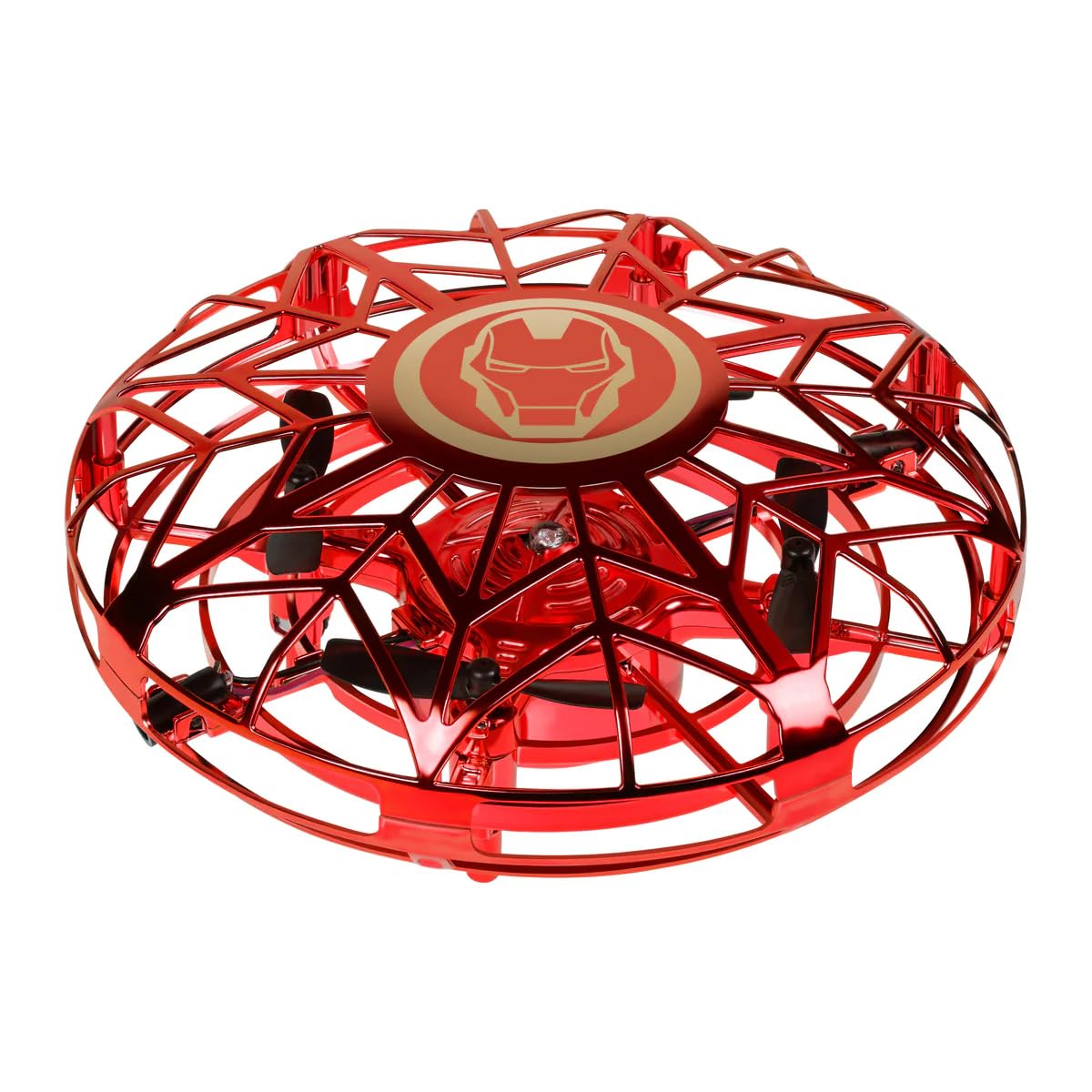 World Tech Toys Marvel Iron Man Flying Toy – Motion Sensing UFO Toy with USB Charging – Marvel Licensed – Indoor/Outdoor Drone for Kids Ages 6+