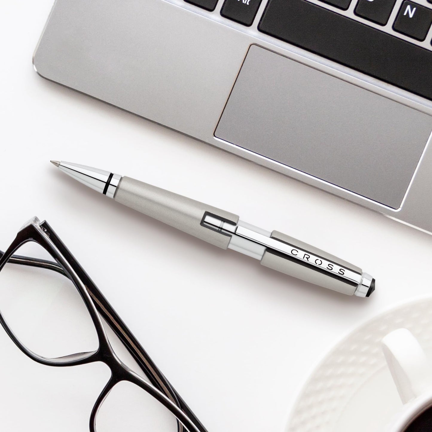 Cross Edge Titanium Blast Rollerball Pen - AT0555-5