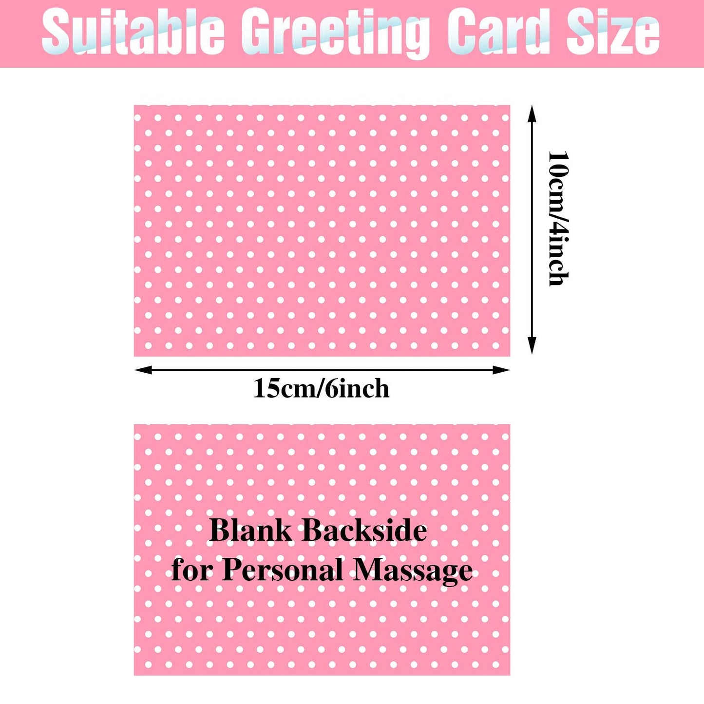 Outus 15 Pcs Greeting Card Making Kits, Including 3 Sheets Stickers, 15 Blank Envelopes and 15 Seal Stickers, Thank You Card Kit for DIY Handmade Making Crafts Supplies