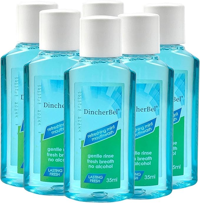 Mouthwash Travel Size, Portable Original Mint, 35ml/1.2oz (48 Pack)