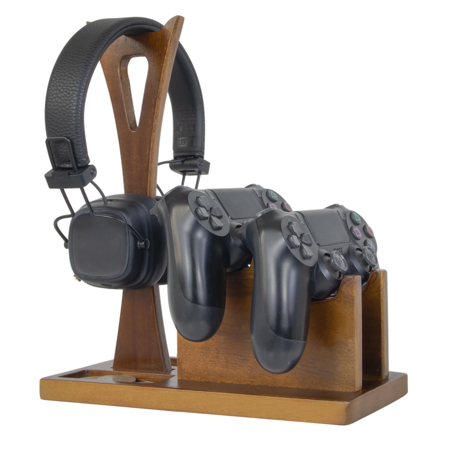 Kaseny Game Controller Holder Gifts for Gamers to Organize Gaming Accessories & Headphone Holder, Unique Gamer Gifts Headset Stand Controllers Holders, Stylish Controller Stand Gaming Equipment